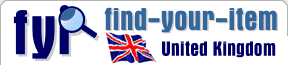 Home Page on Find-Your-Item United Kingdom